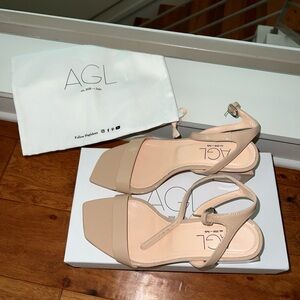 AGL Angie Ankle Strap Sandal 7.5US/37.5EU